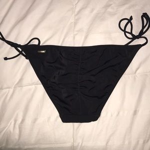 Victoria’s Secret Black Cinched Bikini Bottom